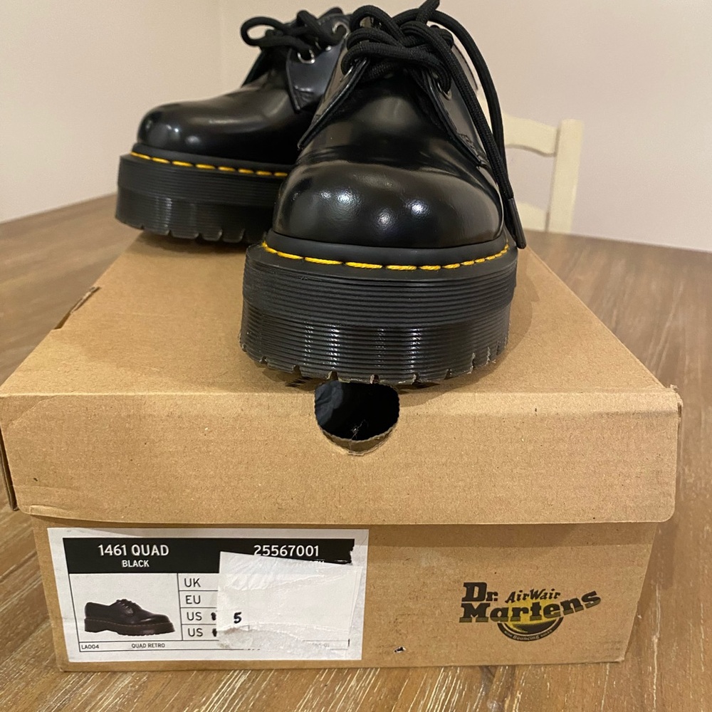 Dr. Martens 1461 Quad Black Shoes